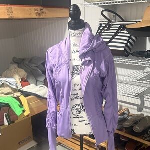 lululemon athletica Light Purple Women’s Hooded Bomber Jacket
